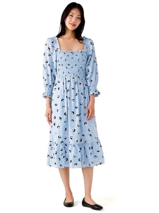 kate spade Dresses & Skirts - KATE SPADE Women’s floral dot smocked midi dress🦋🦋